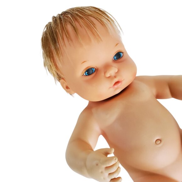 Mattel Baby Tender Love 1972 Baby Girl Doll Toy Blonde Drink Wet Nightgown - Picture 6 of 11